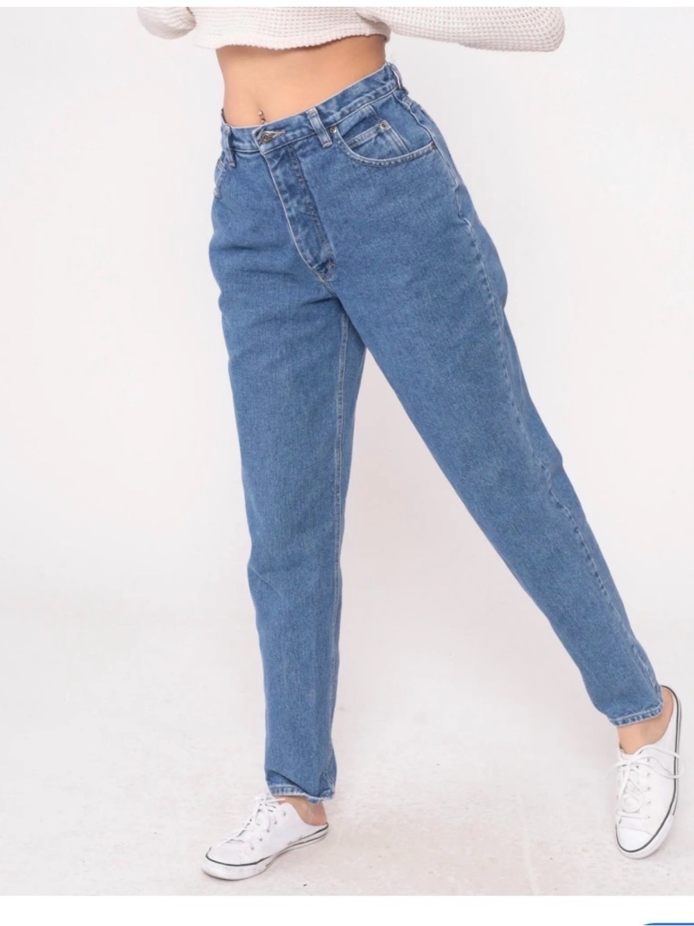Rio vintage  High-Waist Women's Jeans - Light Blue size 7